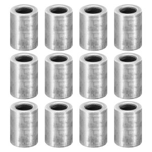 PATIKIL M6�X�`�[���X�y�[�T�[ 24�� ���^���X�y�[�T�[ �X�`�[��6mm ID x 12mm OD x 18mm L �Y�f�|�X�y�[�T�[�X�N�����[�X�^���h�I�t���E���h 1/4in�܂���M6�X�N�����[�{���g�p