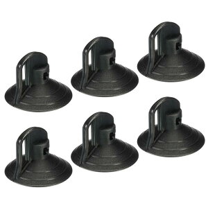 uxcell �o���u�`�F���W���[ PVC�T�N�V�����J�b�v �����c�[�� GU10 MR16�o���u�p �����ԗp�K���X���h �������X�N���[�� 37mm���a �u���b�N 6����