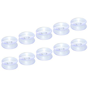 uxcell PVC�z�� �T�N�V�����J�b�v �Ǌ|���n���K�[ �K���X�e�[�u���g�b�v�X�y�[�T�[ ���� �L�b�`���p �o�X���[���p 30mm���a 20����