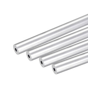 uxcell 6063�A���~���`���[�u �ۂ��`���[�u �p�C�v �O�a7 mm ���a2 mm ����250 mm 4�{��