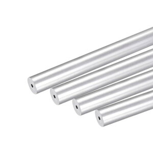 uxcell 6063�A���~���`���[�u �ۂ��`���[�u �p�C�v �O�a9 mm ���a2 mm ����250 mm 4�{��