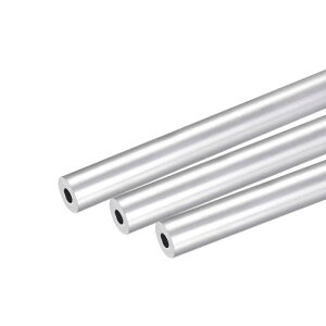 uxcell 6063�A���~���`���[�u �ۂ��`���[�u �p�C�v �O�a9 mm ���a5 mm ����250 mm 3�{��