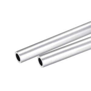 uxcell 6061�A���~���`���[�u �ۂ��`���[�u �p�C�v �O�a12 mm ���a8 mm ����250 mm 2�{��