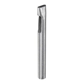 uxcell オーバル穴パンチ 3 x 11 mm 革中空カッター 長方形のパンチダイ ストラップベルト時計バンド革細工作業用