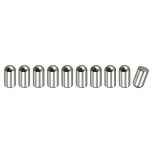 uxcell �_�E�G���s�� ���E���h�w�b�h�_�{�s�� 10 x 20 mm �V���o�[�g�[�� 304�X�e�����X�X�`�[�� �t���b�g�ʎ��G���h �E�b�h�x�b�h�V�F���t�y�O�T�|�[�g�V�F���t �Œ�G�������g 10����