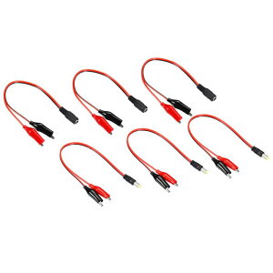 uxcell jNbvR[hRlN^ DCdR[h jNbvP[u IXXvO-jNbv LEDXgbv CCTVp 5.5 x 2.1mm ubN bh 6{