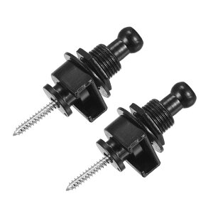 uxcell �M�^�[�X�g���b�v���b�N�{�^�� �܊���~�߃X�g���b�v �o�b�N�����e�[�i�[ �u���b�N ���S�� 2���� 17x3 mm