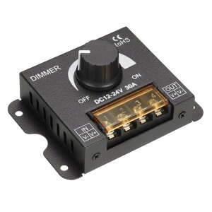 uxcell LED PWM DC 12V 24V 30A mu I/ItXCb` Rg[[ VFt PFƖ LEDXgbvp ubN