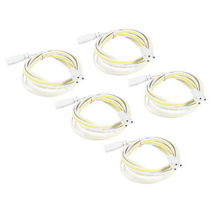 uxcell vC AڃC CgNR[h P[u T4 T5 T8 LED`[up _uGh 2s 150cm 5{