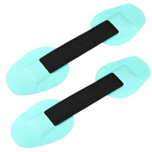 X AUTOHAUX �X�g���b�v�n���h�� �p�b�`�L�����[�O���u�n���h�� ���j�o�[�T�� PVC �p�h���{�[�h �C���t���[�^�u�� �{�[�g �J�k�[ �J���b�N �V�[�g �X�g���b�v �n���h���p �O���[�� 2��