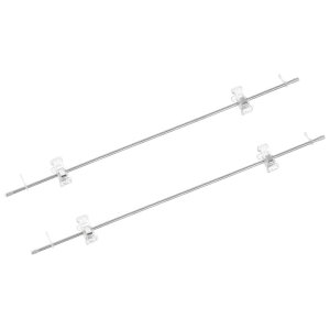 uxcell |X^[nK[|[bh XeX|nMOtO fBXvCbN 42 cm |X^[ʐ^݂艺p 2Zbg