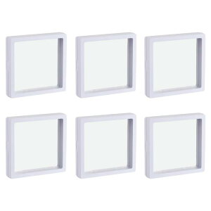 uxcell fBXvC{bNX t[eBO  ABSt[̕\ P[Xz_[ zCg w lbNX uXbg CO 6 11cm x 11cm x 2cm