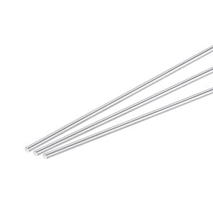 uxcell �A���~�n�ږ_ �A���~�j�E�� �V���R���낤�t�����C���[ ���ړI �C���c�[�� 3.2mm x 50cm 3�{