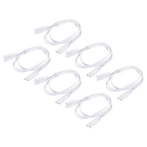 uxcell vC AڃC CgNR[h P[u T4 T5 T8 LED`[up _uGh 2s 80cm 6{