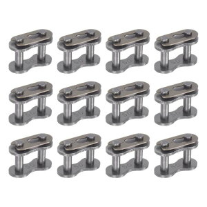 uxcell �`�F�C���}�X�^�[ �R�l�N�^�[�����N���[���[ 15.875mm�s�b�` �Y�f�| #50 �W���ڑ����������N 10A�`�F�[���p 16����