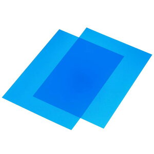 uxcell �Q���t�B���^�[PVC�V�[�g 297x210 mm 210 mm �N���A �u���[ �ʐ^�X�^�W�I�p 9��