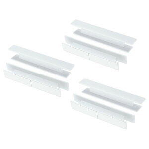 uxcell 6�Z�b�g �ڒ����L���r�l�b�g�n���h�� 14.8cm �m���h�����v���X�`�b�N����� �N���[�[�b�g�E�����o���E�V�����[�h�A�E���E���[�h���[�u�p �z���C�g