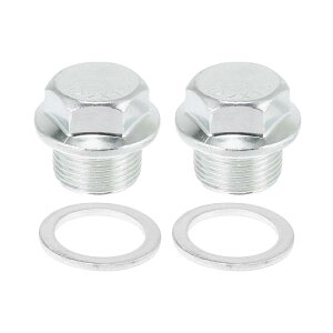 X AUTOHAUX �G���W���I�C���h�����v���O�X�N�����[ �V�[�������O�t�� �X�e�����X�| M22 x 1.5 GM�ɑΉ� �V���o�[�g�[�� 2��