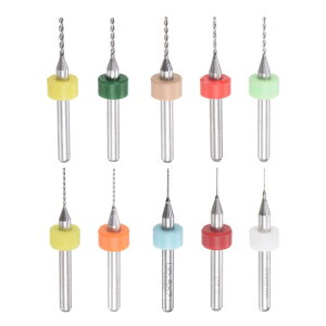 uxcell }CNPCBhrbgZbg VN3.175mm 0.3 mm-1.2mm ő̃^OXeJ[oCh CNCvgH hrbg]H 10