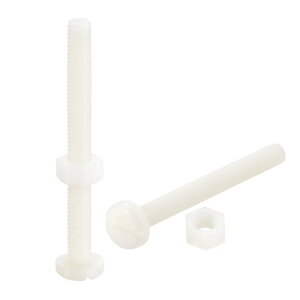 uxcell ������t���Ȃׂ˂� �Ȃ׏��˂� �Z�p�i�b�g �i�C���� �@�B�p �d�q�@��p M6x60mm �z���C�g 20�y�A����