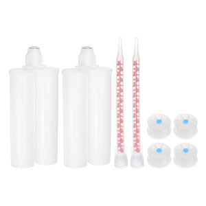 uxcell G|LVKSJ[gbW zCg O[ ~LT[fAڒ܃J[gbW Ǖt 400ml/13.5oz 1:1 AB ڒ܃Kp 2