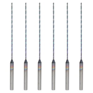 uxcell ~jcCXghrbg a0.8 mm}CNhrbg x| 2.35 mmVN R[eBOȂ DIY  ؍ޗp 6