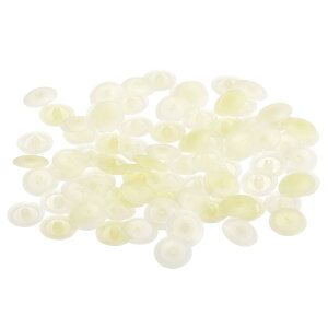 uxcell �X�N�����[�L���b�v�J�o�[ �l�W�L���b�v�J�o�[ �v���X�`�b�N �l�W����J�o�[ �v���X�J���t�B�b�e�B���O�i�b�g �Z���t�^�b�s���˂��p ���C�g�C�G���[ 11.8x3.3 mm 120����