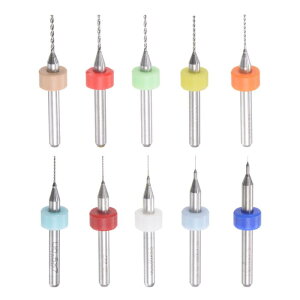 uxcell }CNPCBhrbgZbg VN3.175mm 0.1mm-1.0mm ő̃^OXeJ[oCh CNCvgH hrbg]H 10