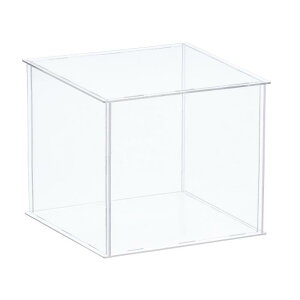 uxcell ANfBXvCP[X ̌`NA{bNX ubNx[X̃XNGAL[u [{bNX hoL[uNCubN 30x30x30cm