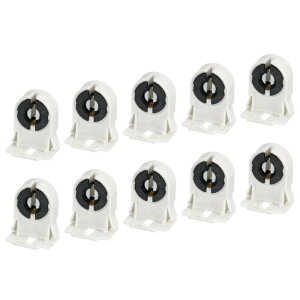 uxcell T8�����v�z���_�[�\�P�b�g ��V�����g���C�g�z���_�[ 37x30x24 mm LED�u���Ǘp 20����