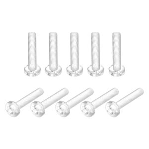 uxcell Ȃ׏˂  PC vX`bN {g @Bt@Xi[ M6x30 mm 20