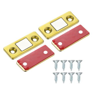 PATIKIL �L���r�l�b�g�p���΃L���b�` 2�Z�b�g �X�e�����X�� �����^ �ڒ��� �L�b�`�������o�� �N���[�[�b�g�h�A�p ���΃L���b�` �S�[ ���h�g�[��