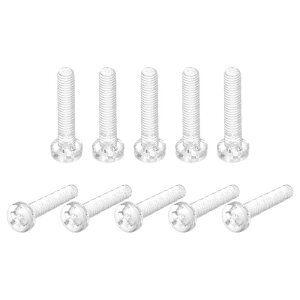 uxcell Ȃ׏˂  PC vX`bN {g @Bt@Xi[ M3x16 mm 50