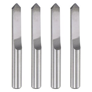 uxcell ؂̒[^[rbg \bhJ[oCh CNC 3D tCX ANPVC MDFvX`bN̒p VNa3.175 mm 0.3 mm[ 90x 4