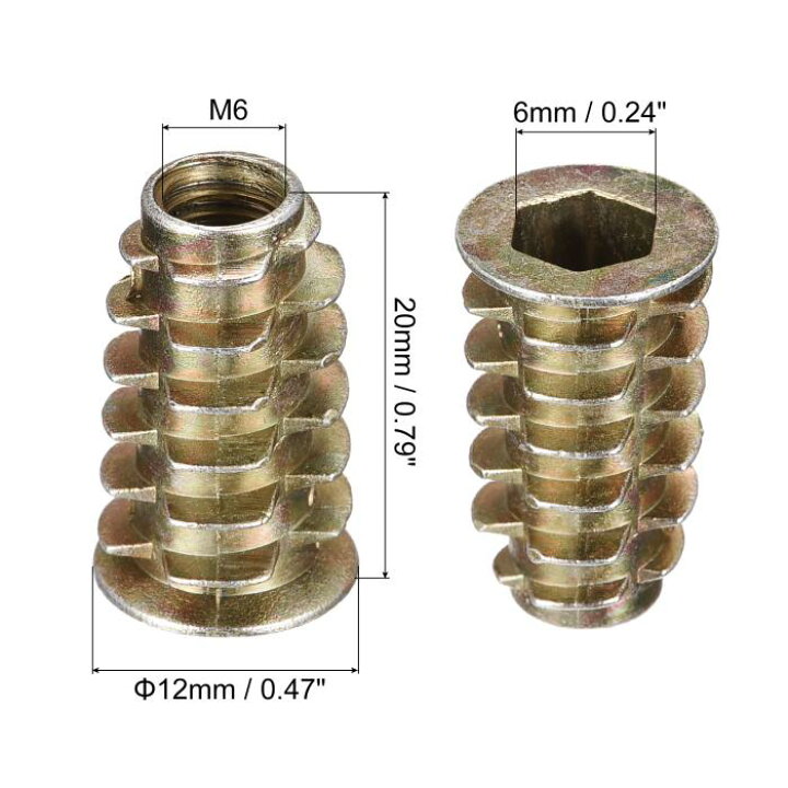 楽天市場】uxcell 家具ねじ込みナット 亜鉛合金 ねじインサートナット カラー亜鉛 ウッド用 M6x20 mm 15個 : uxcell japan 楽天市場】uxcell 家具ねじ込みナット 亜鉛合金 ねじインサートナット カラー亜鉛 ウッド用 M6x20 mm 15個 : uxcell japan