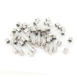 uxcell KXǃq[Y 250V 7 A mp t@XgNCbNu[ KXq[Y 6 mmx30 mm 30