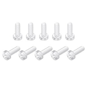 uxcell Ȃ׏˂  PC vX`bN {g @Bt@Xi[ M3x10 mm 100