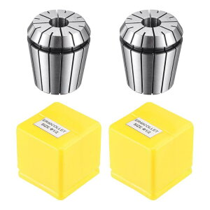 uxcell ER40�X�v�����O�R���b�g �`���b�N CNC�����@���Ճt���C�X�՗p 13 mm 2��