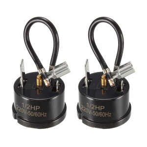 uxcell ①ɔMߕוی쑕u 1/2HPp375W ①Ɍi 2.6x2.8cm 2