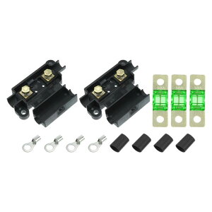 uxcell 30A�q���[�Y�L�b�g 2xAND�z���_�[ 3x30 AMP�q���[�Y �f���A���o�b�e���[�[ �d�� 1�Z�b�g