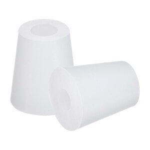 uxcell �V���R�[���S���e�[�p�[�v���O 17mm-23 mm ���t�� �z���C�g ���̓h�� �h�� �z�Ɏ_�� ���b�L �T���h�u���X�g �������p�r 2����