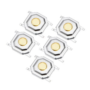 uxcell SPST}CN^NgXCb` {^XCb` ^pl 4s PCB Surface Mounted Devices SMT}Eg 5x5x1.5mm 5
