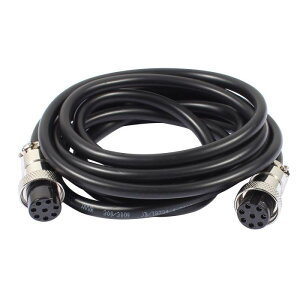 uxcell �q��\�P�b�g�R�l�N�^�d�C�P�[�u�� �_�u�����X�w�b�h 8�s�� 2M GX16 �u���b�N