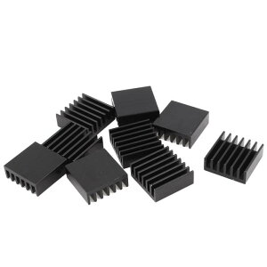uxcell �q�[�g�V���N �q�[�g���W�G�[�^�[ 14mm x 14mm x6mm �A���~�j�E�� 10����