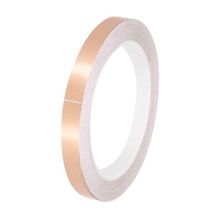 uxcell 伝送テープ コッパーフォイルテープ シングル側 12mm x 20m EMIシールド用 1個入 | uxcell japan