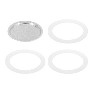 uxcell XeXGXvb\[J[p̃A~jER[q[|bgp[c tB^[1ƃVRKXPbgV[3t 56x48 x4mm 3Jbvp JR[q[[J[|bgiVo