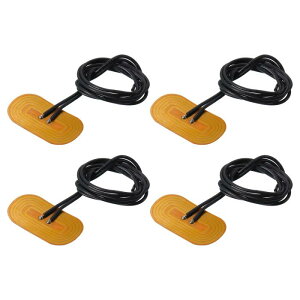 uxcell �q�[�^�[�t�B�������M�A2.8W 5V�|���C�~�h�q�[�^�[�p�b�h�A�ڒ��ܕt��PI���M�G�������g�t�B���� 34mmx18.2mm �q�[�^�[�X�g���b�v �艷�p 4������