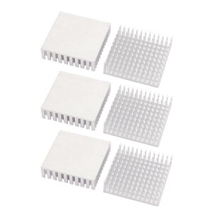 uxcell q[gVN N[[WG[^[ ptB q[gVNtB 40mm x 40mm x 11mm MgU 6