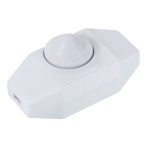 uxcell ���[�^���[�R�[�h�X�C�b�` �X���C�h�R���g���[�� �S�͈̓l�W���ߎ��[�q�����v ������ AC 110V 2A 100W �z���C�g