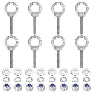 PATIKIL M6 x 40mm teBOV_[AC{g 8Zbg 304XeX|teBOOtXbhAC{g ibgƃbV[t nbNA[eBN ݂艺ɍœK